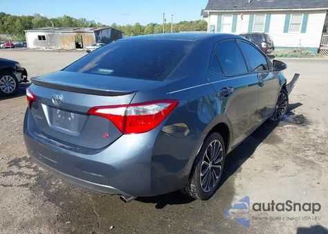 2015 Toyota Corolla S Plus из США, поврежденный, VIN 5YFBURHE1FP286425